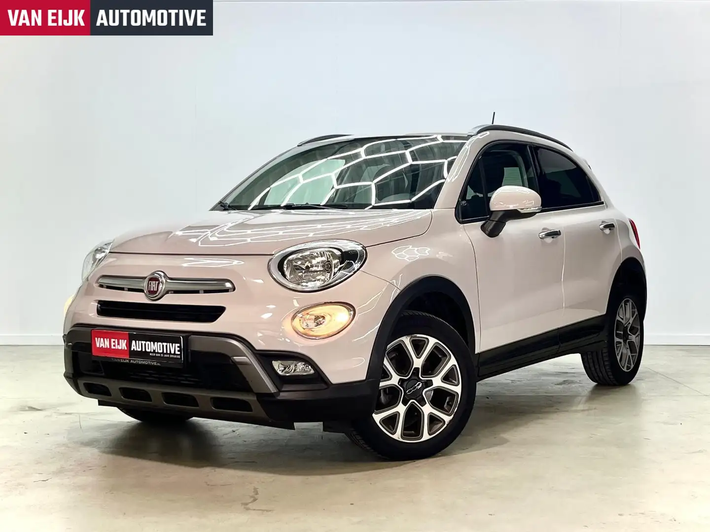 Fiat 500X 1.4 Turbo Lounge Automaat - 1st eig - bijz mooi! Beige - 1