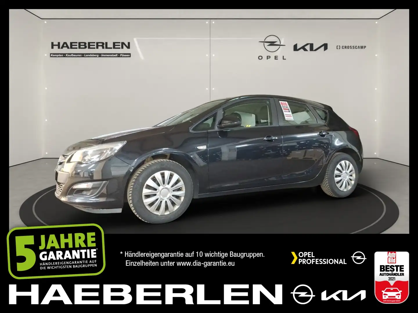 Opel Astra J 1.6 Selection Klima Gris - 1