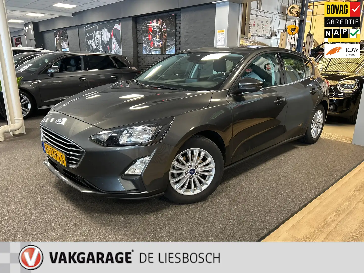 Ford Focus 1.0 EcoBoost Titanium Business / Airco / lane assi Gris - 1