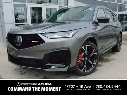 Gray 2026 Acura MDX SUV / Crossover  Automatic