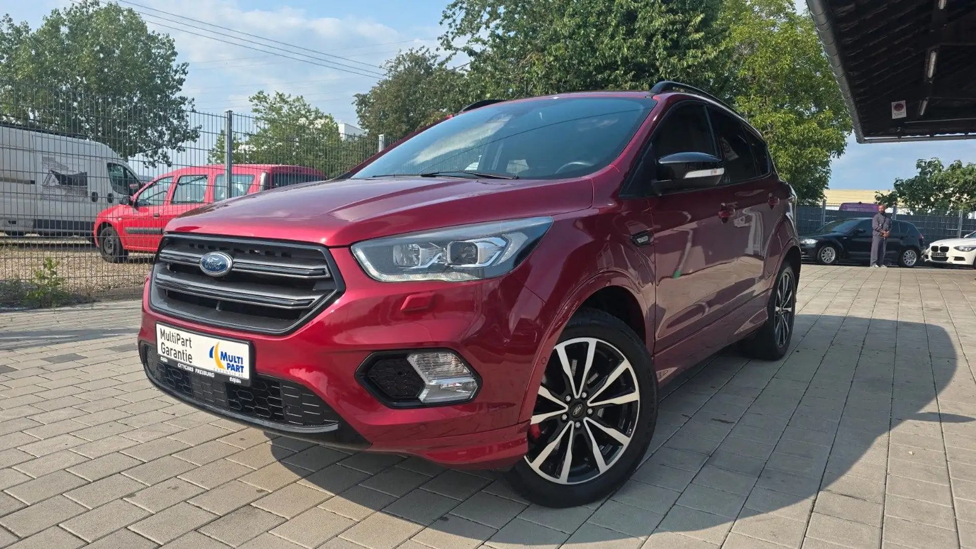 Ford Kuga ST-Line/GARANTIE/TÜV NEU/SERVICE NEU/ Rojo - 1