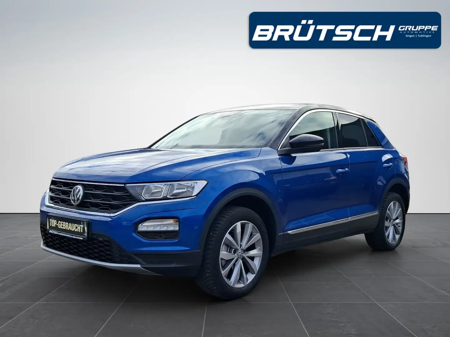 Volkswagen T-Roc 1.6 TDI Style KLIMA / NAVI / SITZHEIZUNG / KAMERA Blau - 1