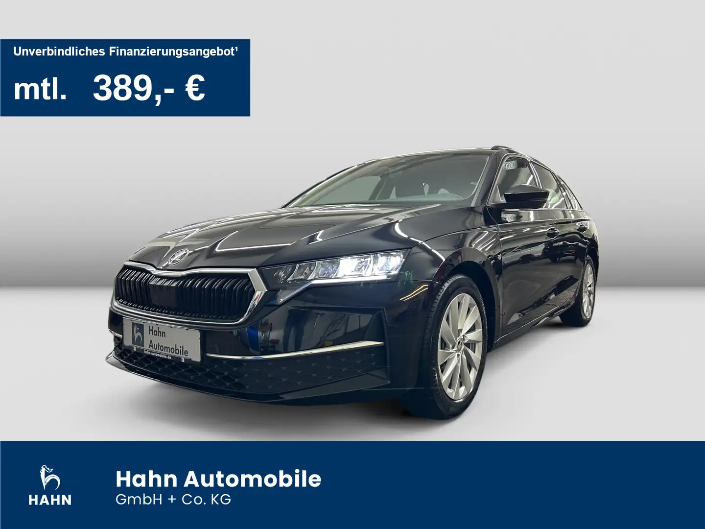 Skoda Octavia 1.5TSI DSG Selection AHK-Vor LED PDC Nav Schwarz - 1