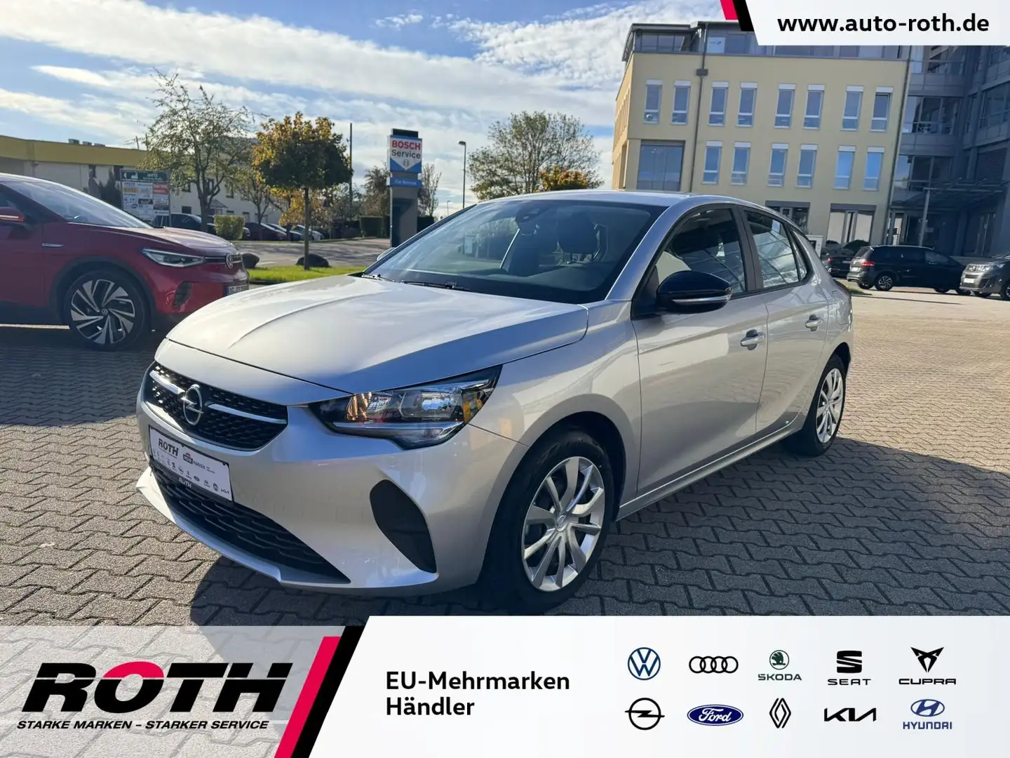 Opel Corsa F Basis *ZV*Klima*DAB* Argent - 1
