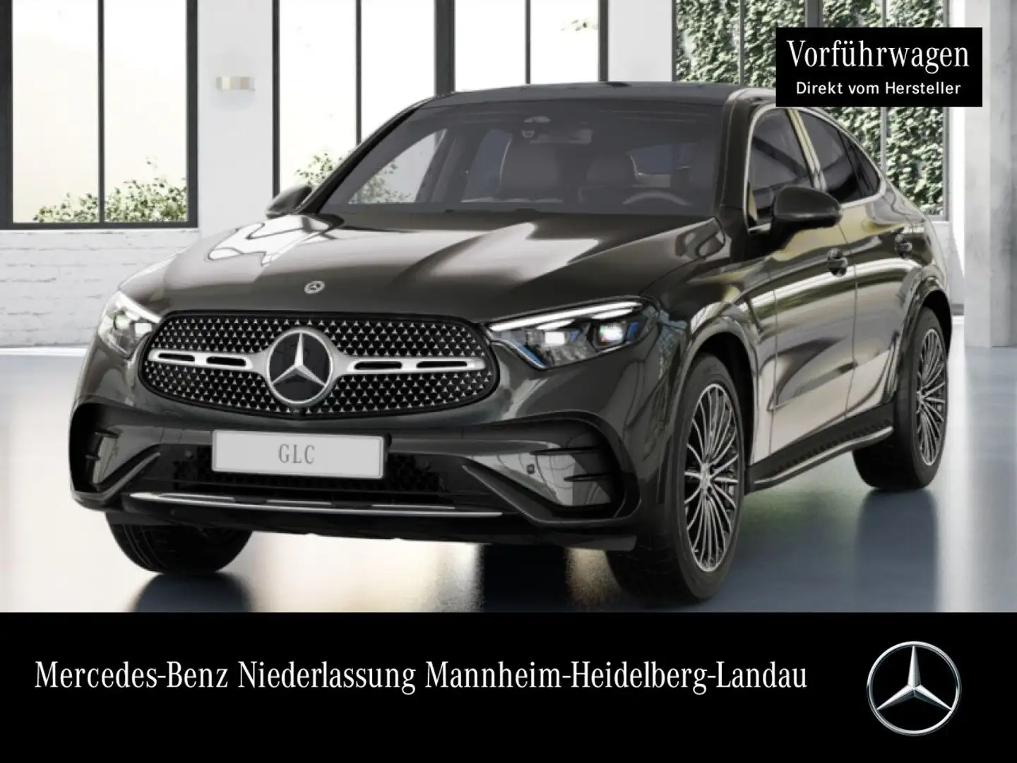Mercedes-Benz GLC 220 d 4M AMG+PANO+360+BURMESTER+TOTW+KEYLESS Grau - 1