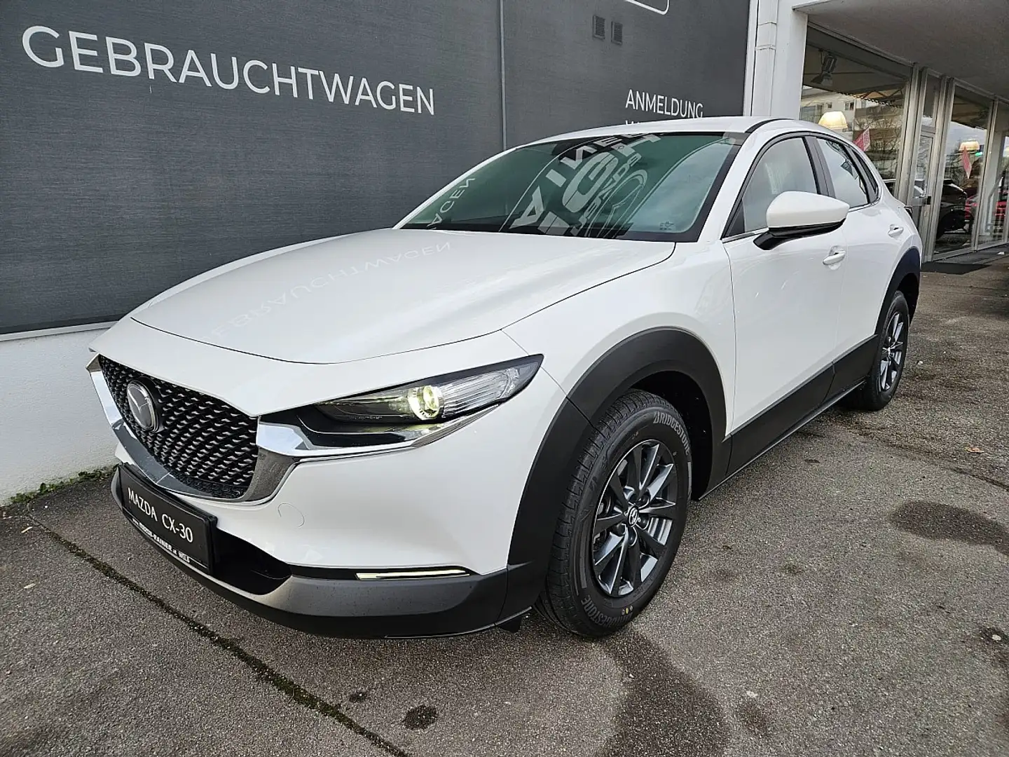Mazda CX-30 e-Skyactive G140 Prime-Line Weiß - 1