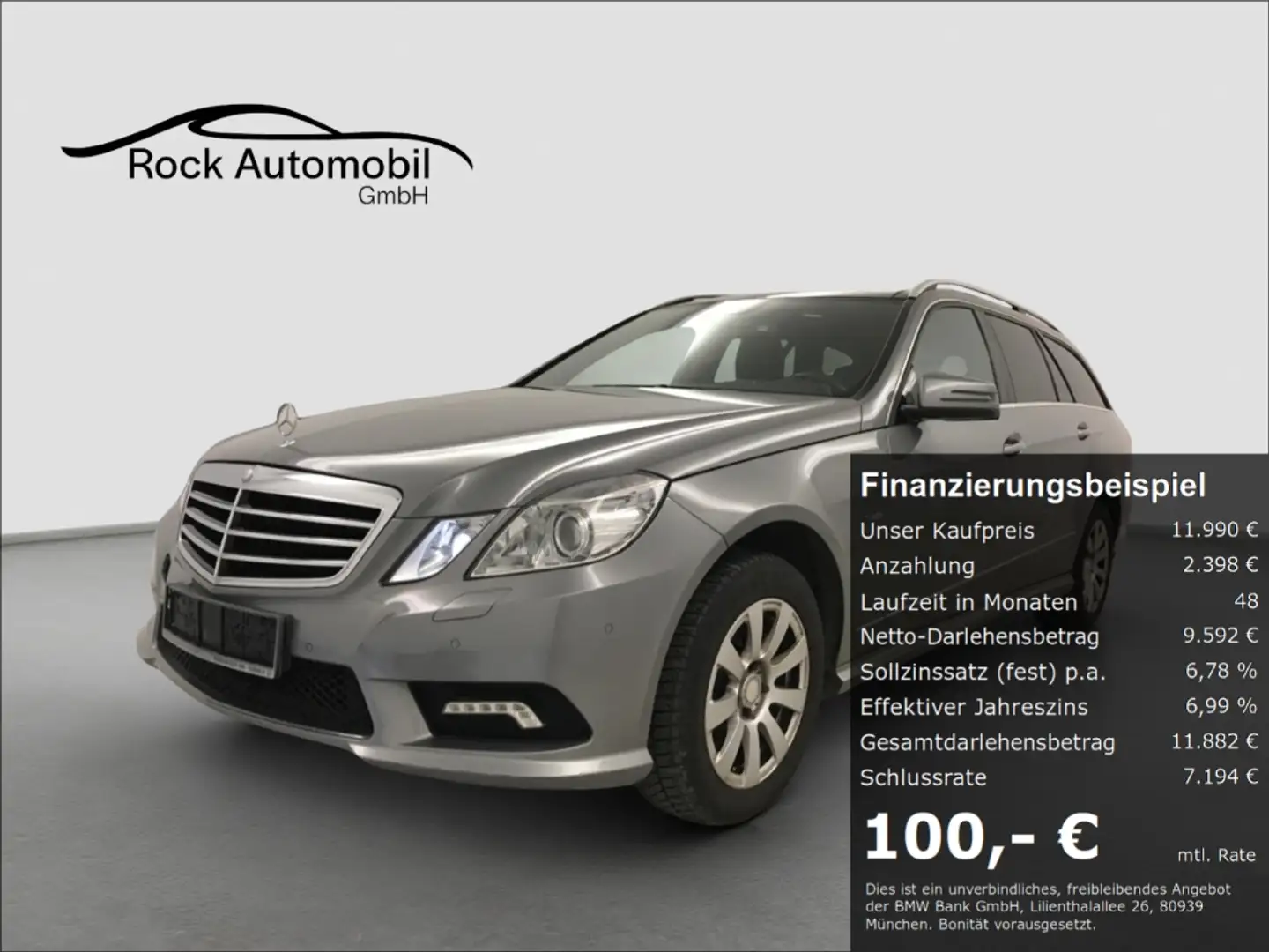 Mercedes-Benz E 350 T CDI AMG 7G Leder Airmatic Panorama Srebrny - 1