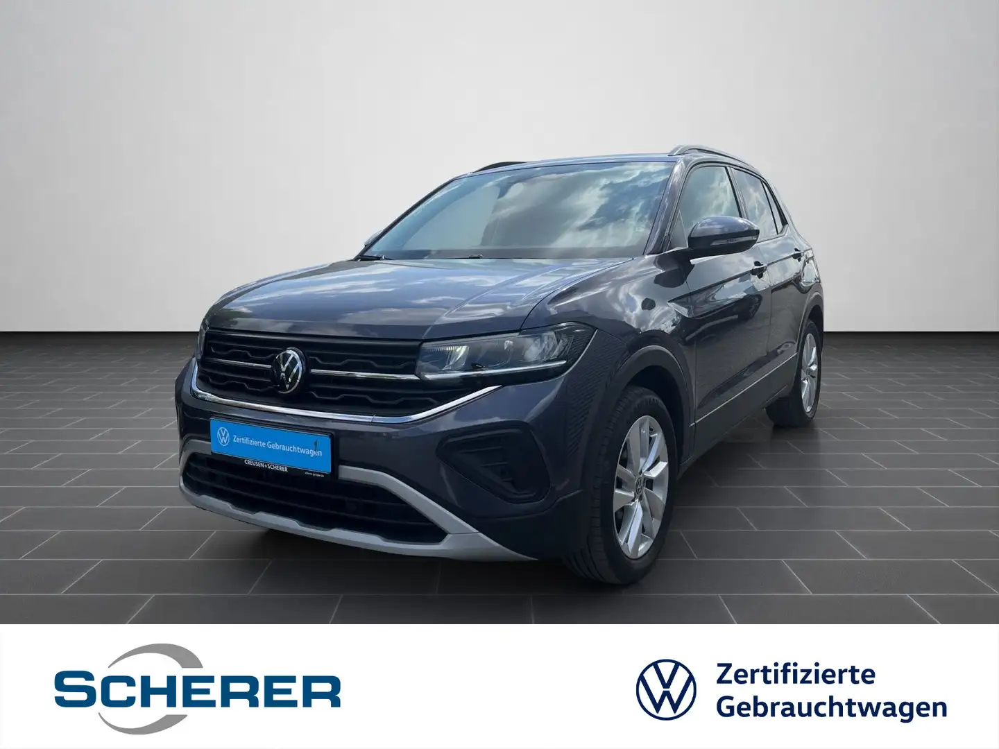 Volkswagen T-Cross 1.0 TSI Life SHZ RFK LED DAB KLIMA Grijs - 1