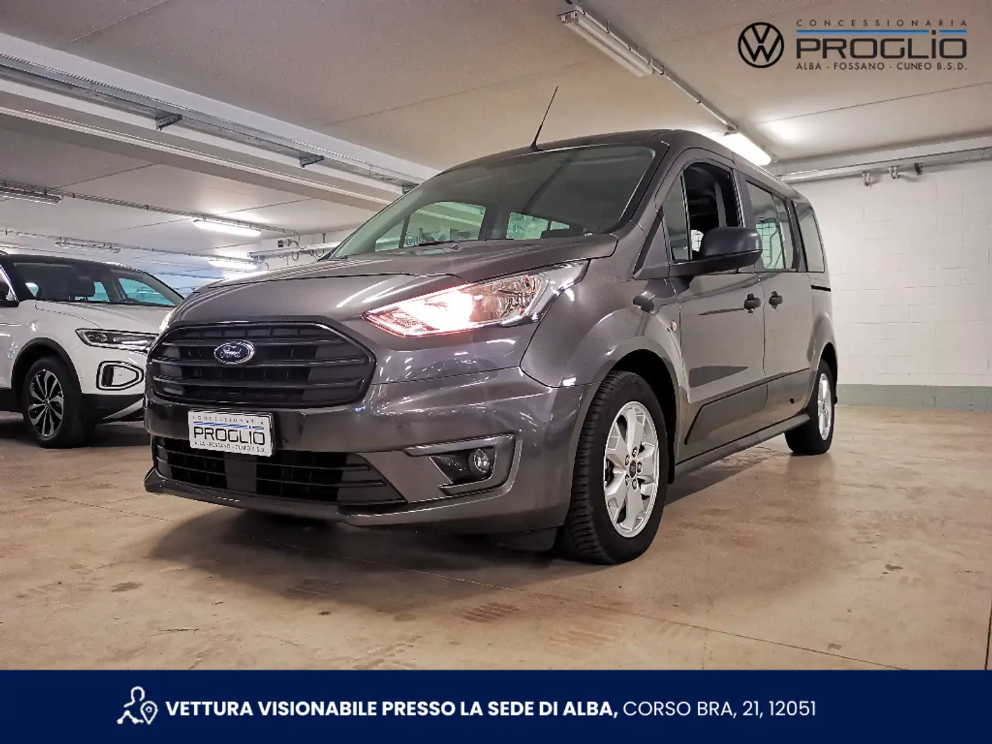 Ford Tourneo Connect 2ªs N1 5 POSTI 1.5 TDCi 120 CV Titanium Grigio - 1