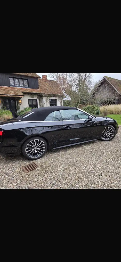 Audi A5 A5 Cabrio*Diesel*190 PK*3X S-Line*Mooie optielijst Schwarz - 1