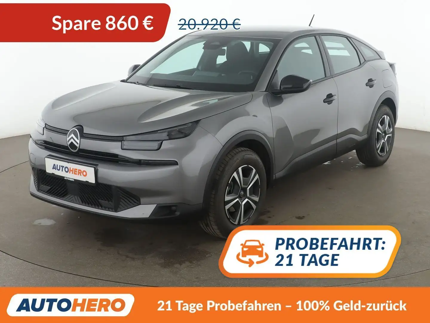 Citroen C4 1.2 PureTech YOU Aut*LED*TEMPO*PDC*KLIMA* Grau - 1