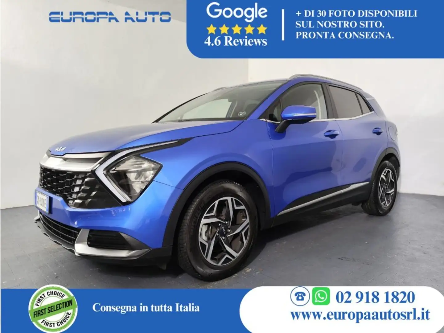 Kia Sportage 1.6 TGDi Business Blauw - 1