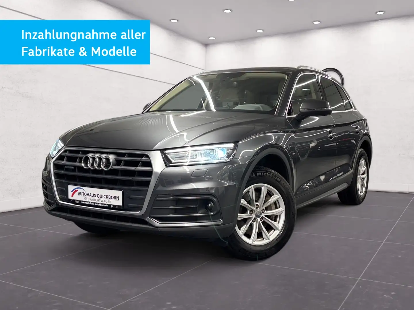 Audi Q5 2.0 TDI quattro S tronic AHK NAVI KAMERA XENON Gris - 2