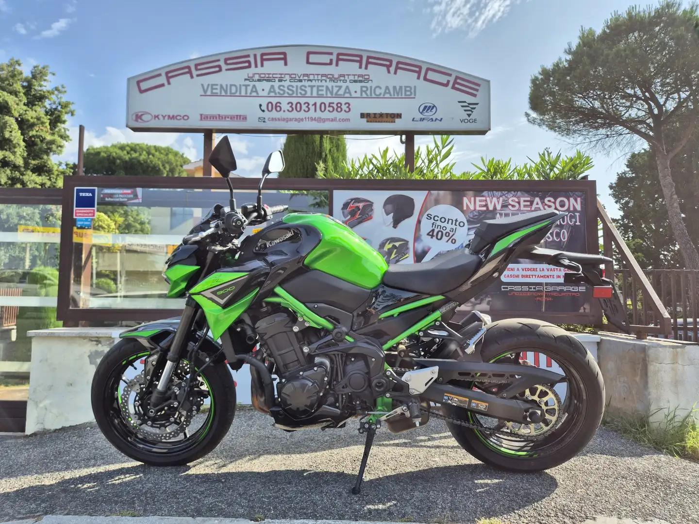 Kawasaki 900 Z Verde - 2