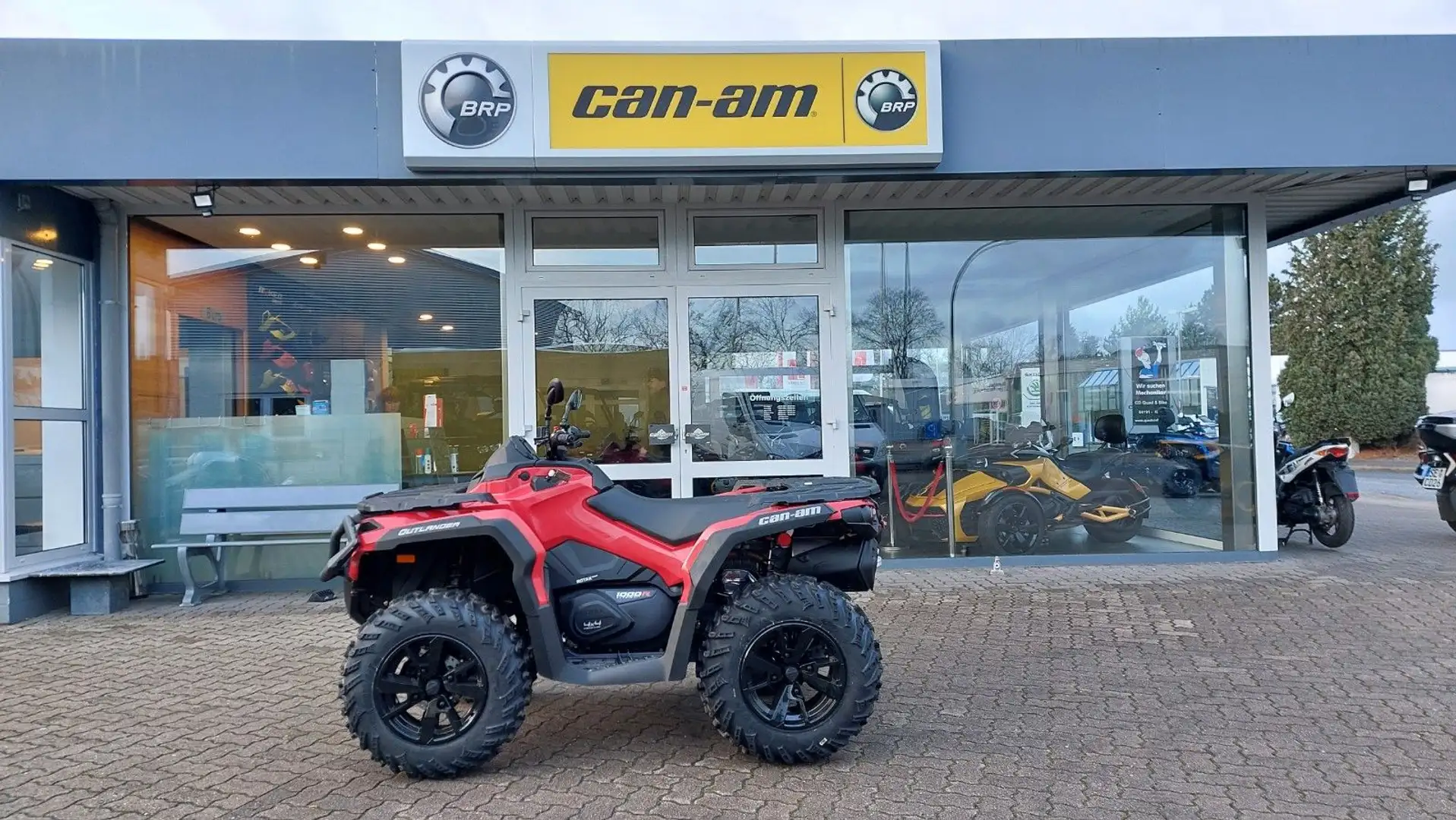 Can Am Outlander 1000 R  DPS inkl. LOF  MJ 24 auf Lager Rot - 2