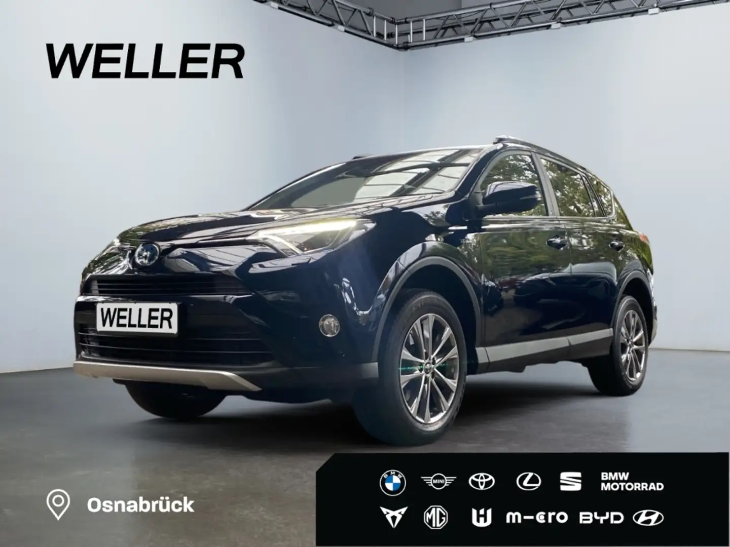 Toyota RAV 4 2.5 4x2 Hybrid Team D *LED*CAM*SHZ*el Heck* Blau - 1