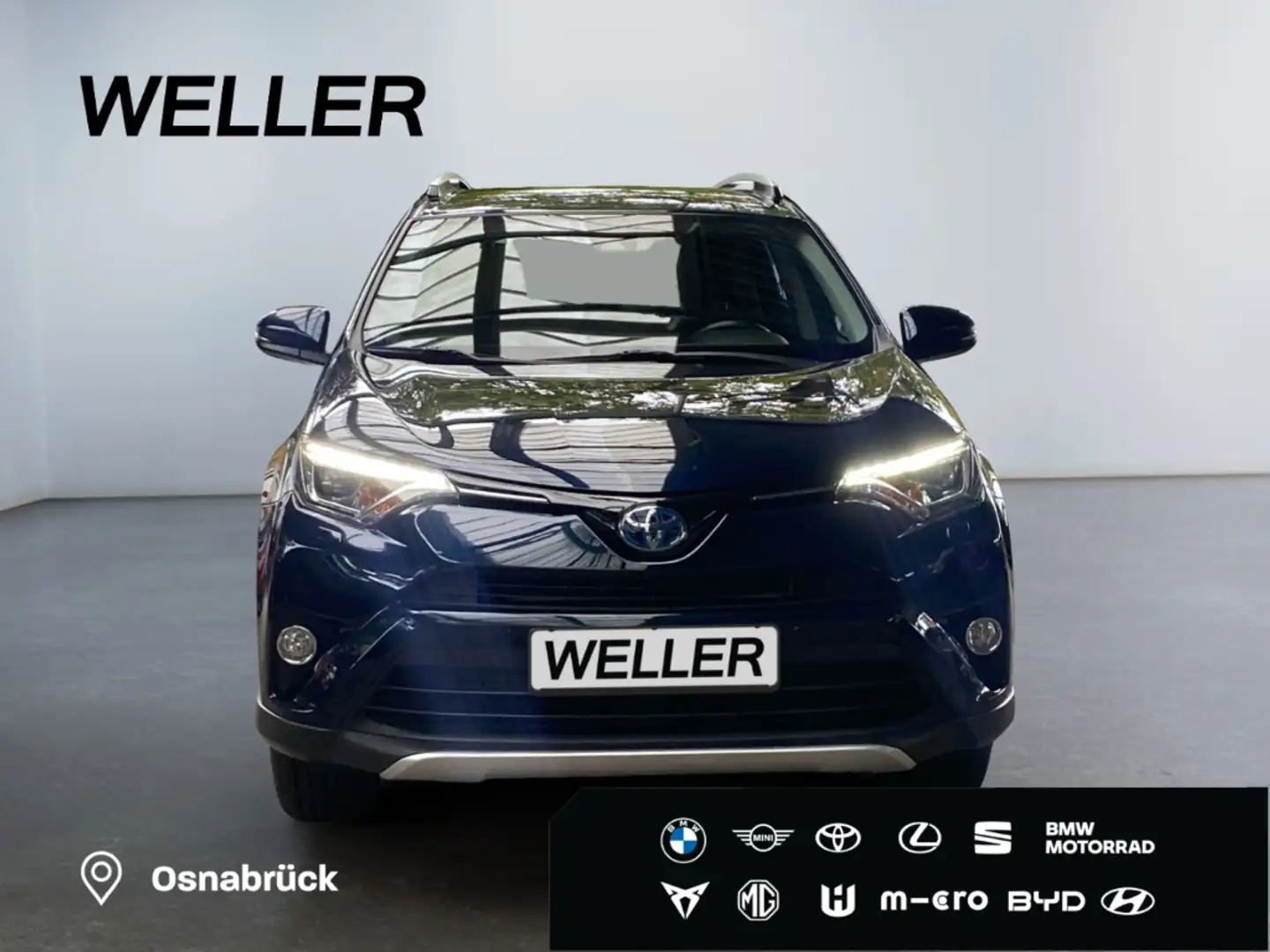 Toyota RAV 4 2.5 4x2 Hybrid Team D *LED*CAM*SHZ*el Heck* Blau - 2