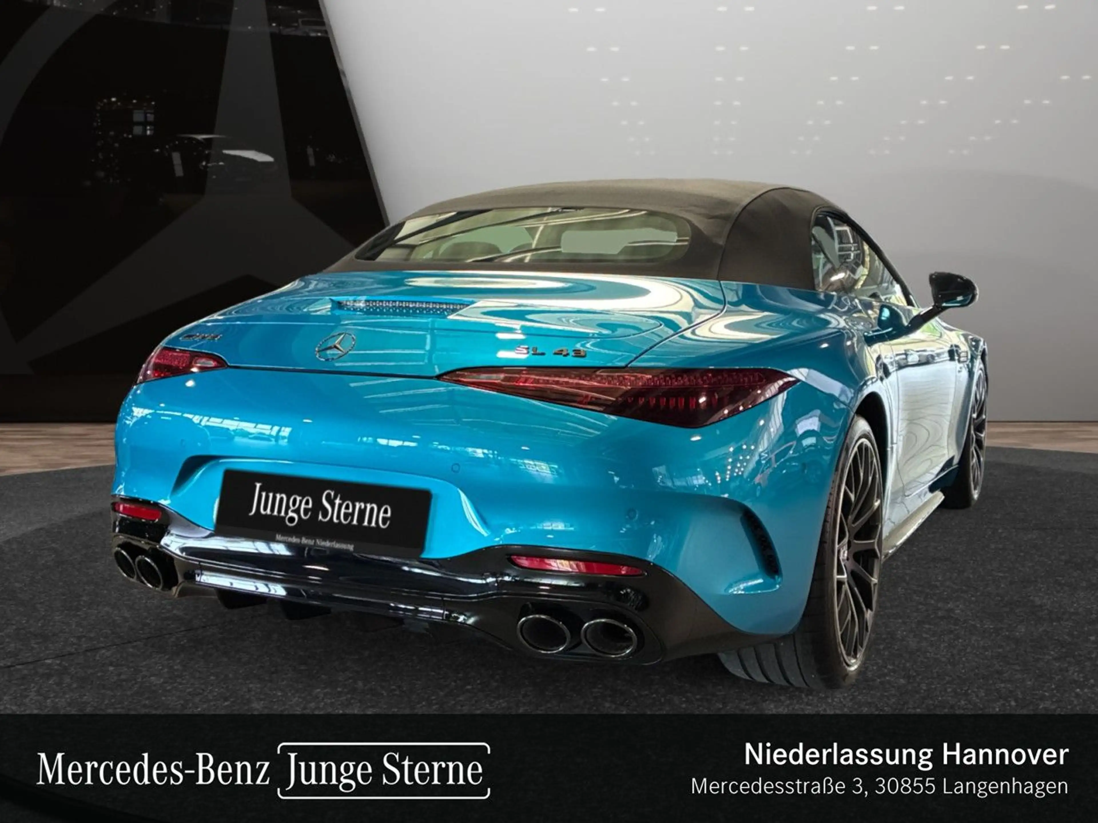 Mercedes-Benz SL 43 AMG Cab. WideScreen Burmester Distr+ HUD PTS — photo 6