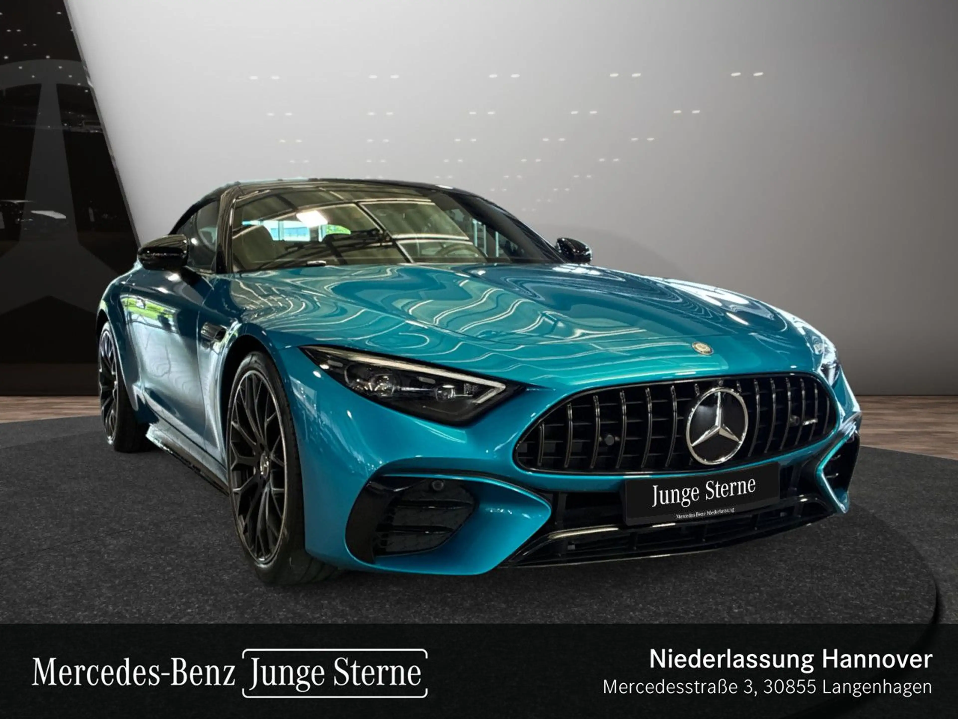 Mercedes-Benz SL 43 AMG Cab. WideScreen Burmester Distr+ HUD PTS — photo 4