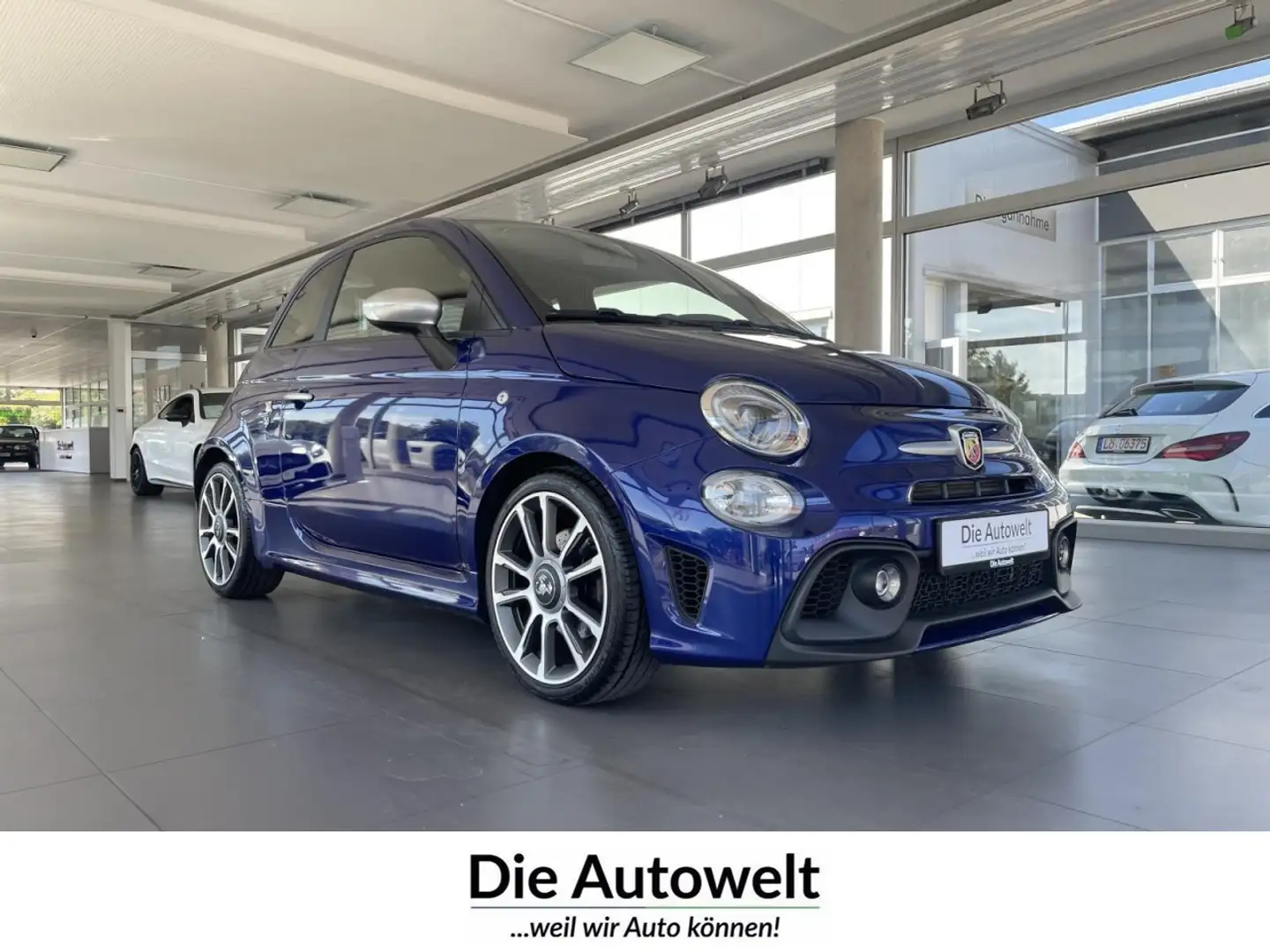 Abarth 595 Turismo 1.4 BEATS LEDER KLIMAAUT. 17 Zoll Klima Leder Blau - 1