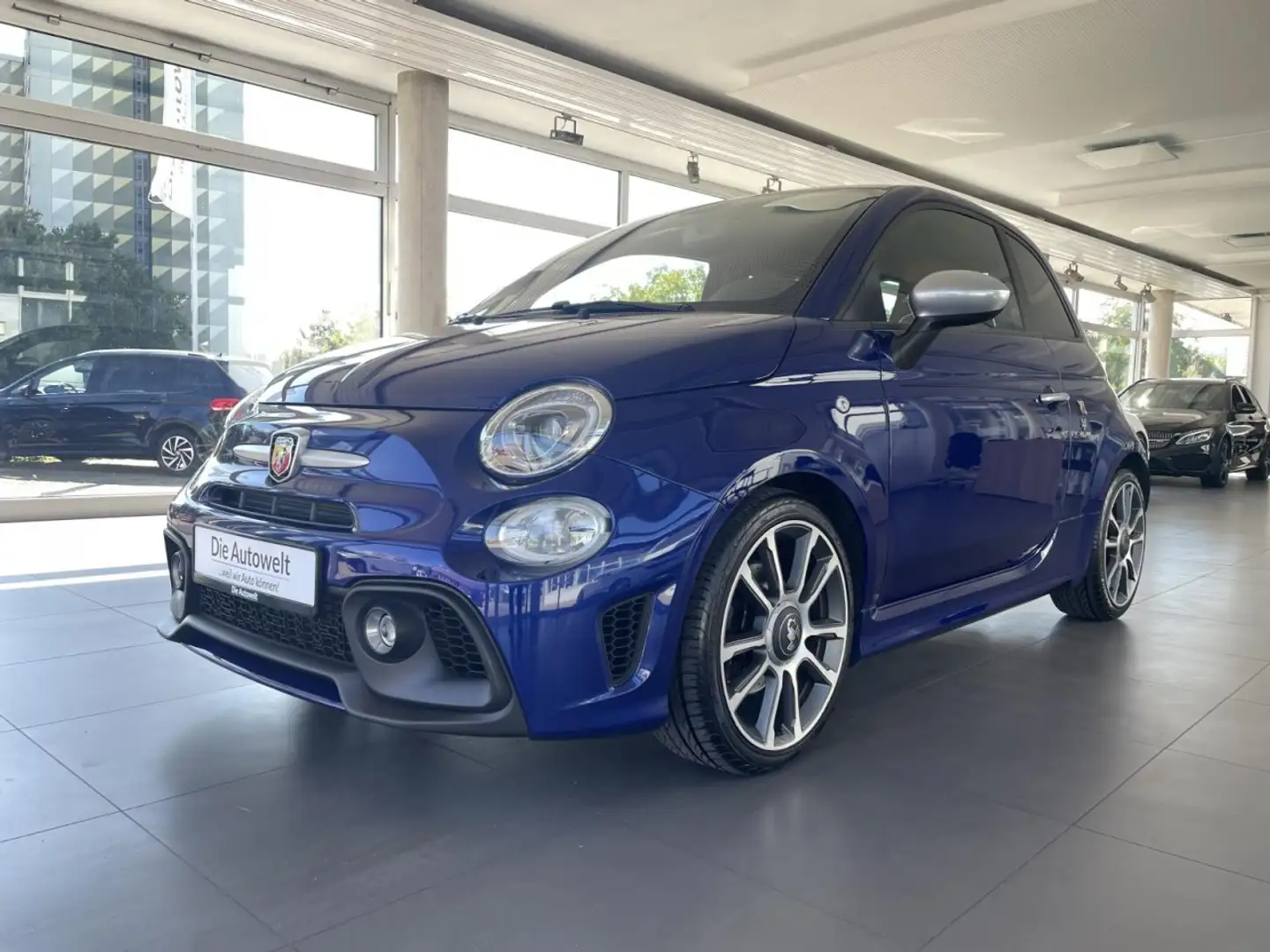 Abarth 595 Turismo 1.4 BEATS LEDER KLIMAAUT. 17 Zoll Klima Leder Blau - 2