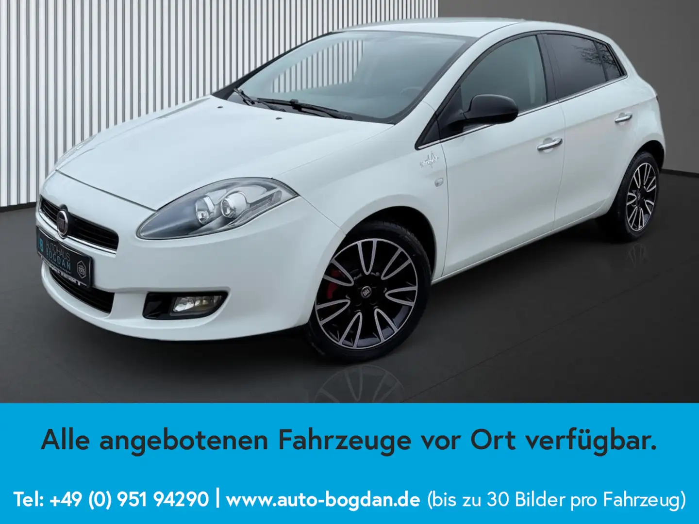 Fiat Bravo 1.6 16V Multijet Street Leder*PDC*ZR neu Weiß - 2
