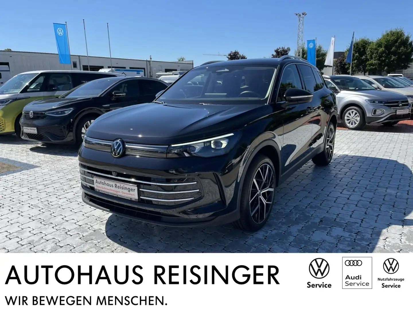 Volkswagen Tiguan 2.0 TDI Elegance DSG 4-Motion (Head-Up,AHK,STH,DCC Schwarz - 1