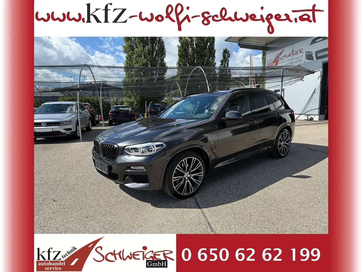 BMW X3 xDrive 20d M Sport Aut. Schwarz - 1