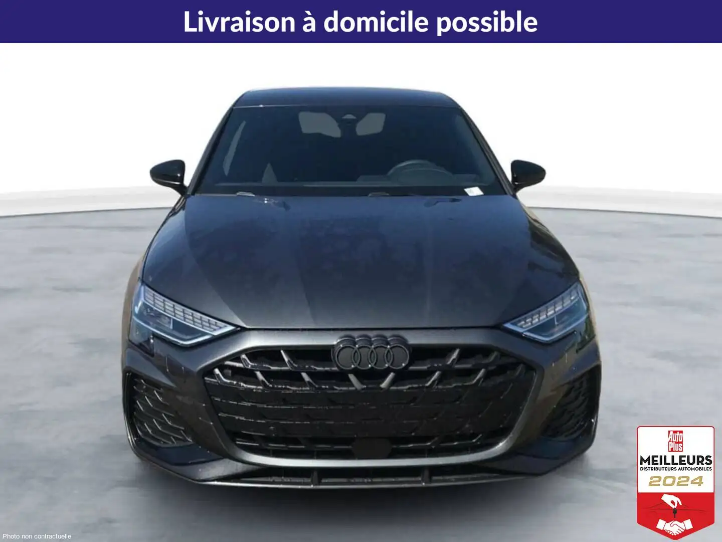 Audi A3 NOUVELLE 45 TFSI E HYBRIDE RECHARGEABLE 272 S TRON Noir - 2