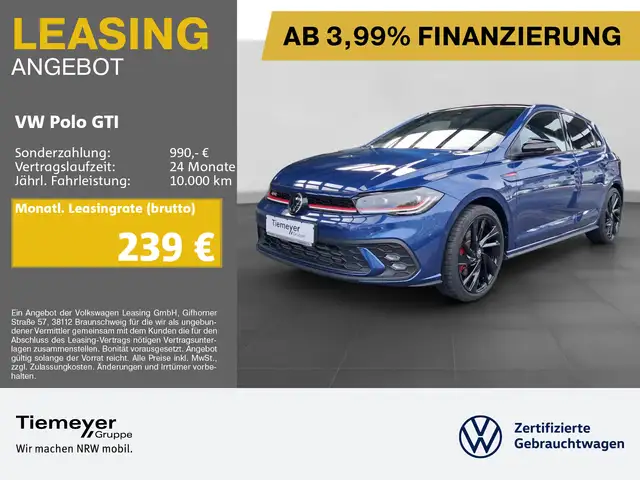 Volkswagen Polo GTI BLACK LM18 ASSIST SOUNDSYS