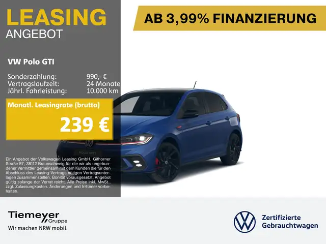 Volkswagen Polo GTI BLACK LM18 ASSIST SOUNDSYS
