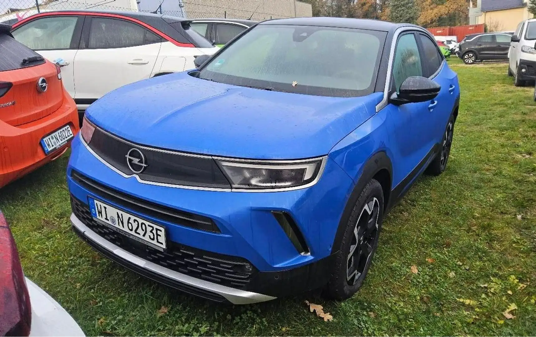 Opel Mokka-E Ultimate LED+180°+TEMP+SHZ+PDC+CARPLAY+ Blau - 1