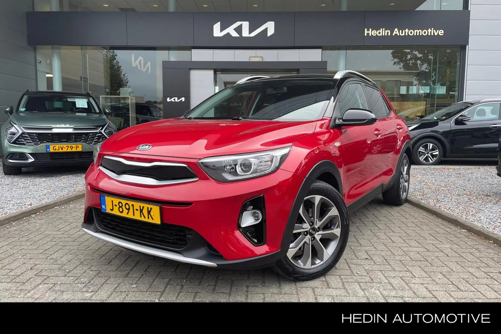 Kia Stonic 1.0 T-GDi Sports Edition | Leder | Cruise control Rouge - 1