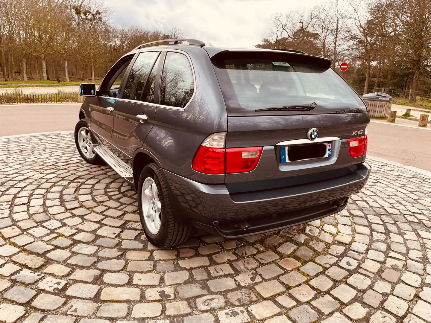 BMW X5 3.0i Pack Luxe A Gris - 2