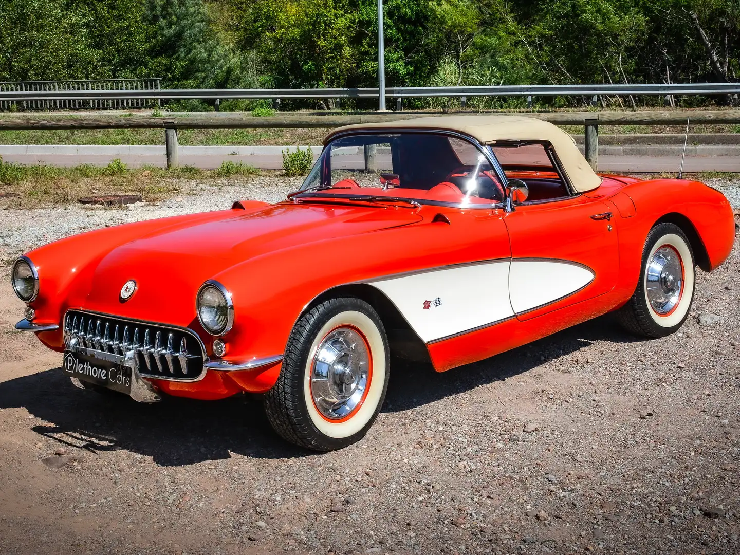 Chevrolet Corvette C1 1956 Rojo - 1