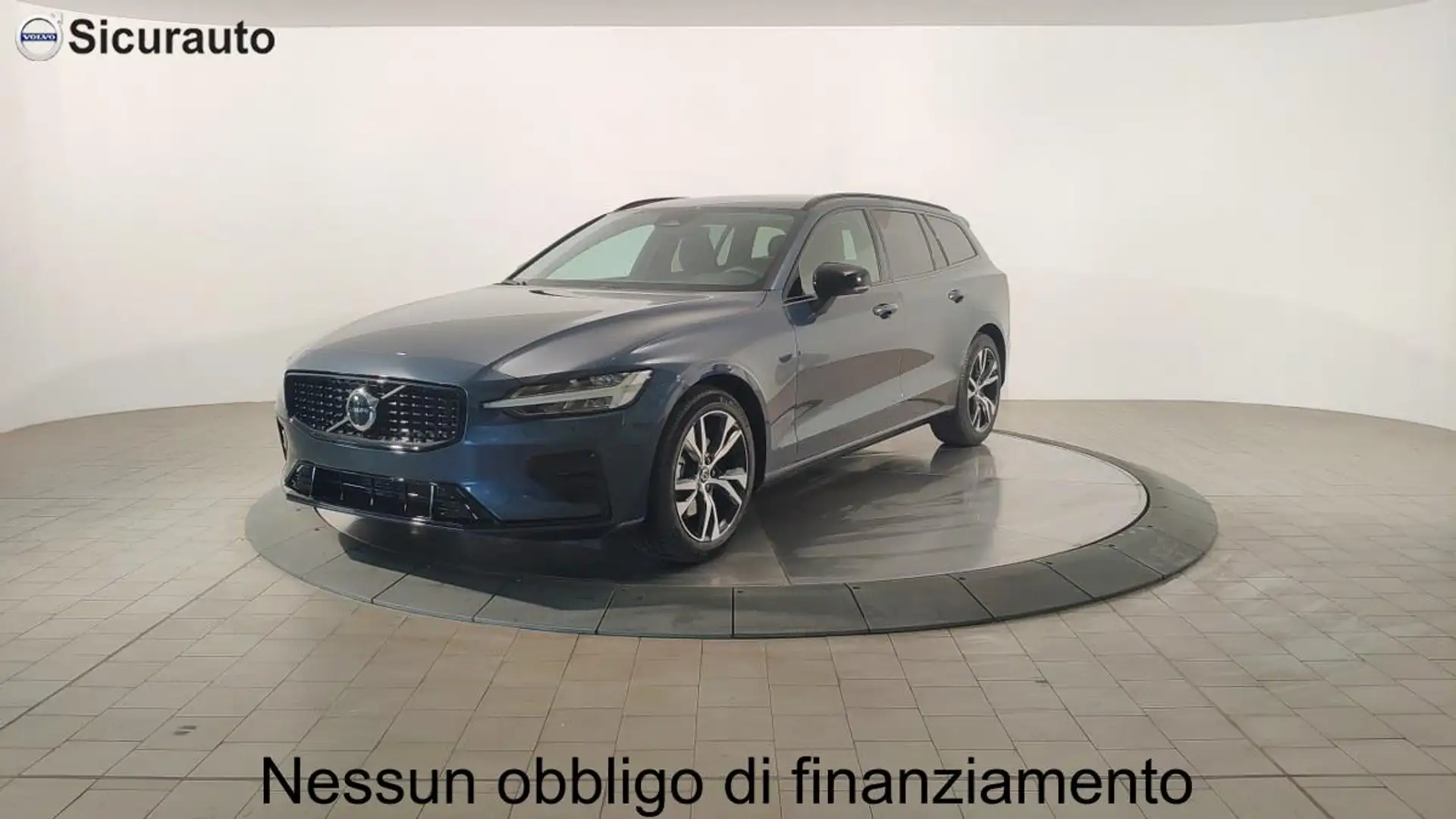 Volvo V60 B4 Mild Hybrid Automatico Plus Dark Albastru - 1
