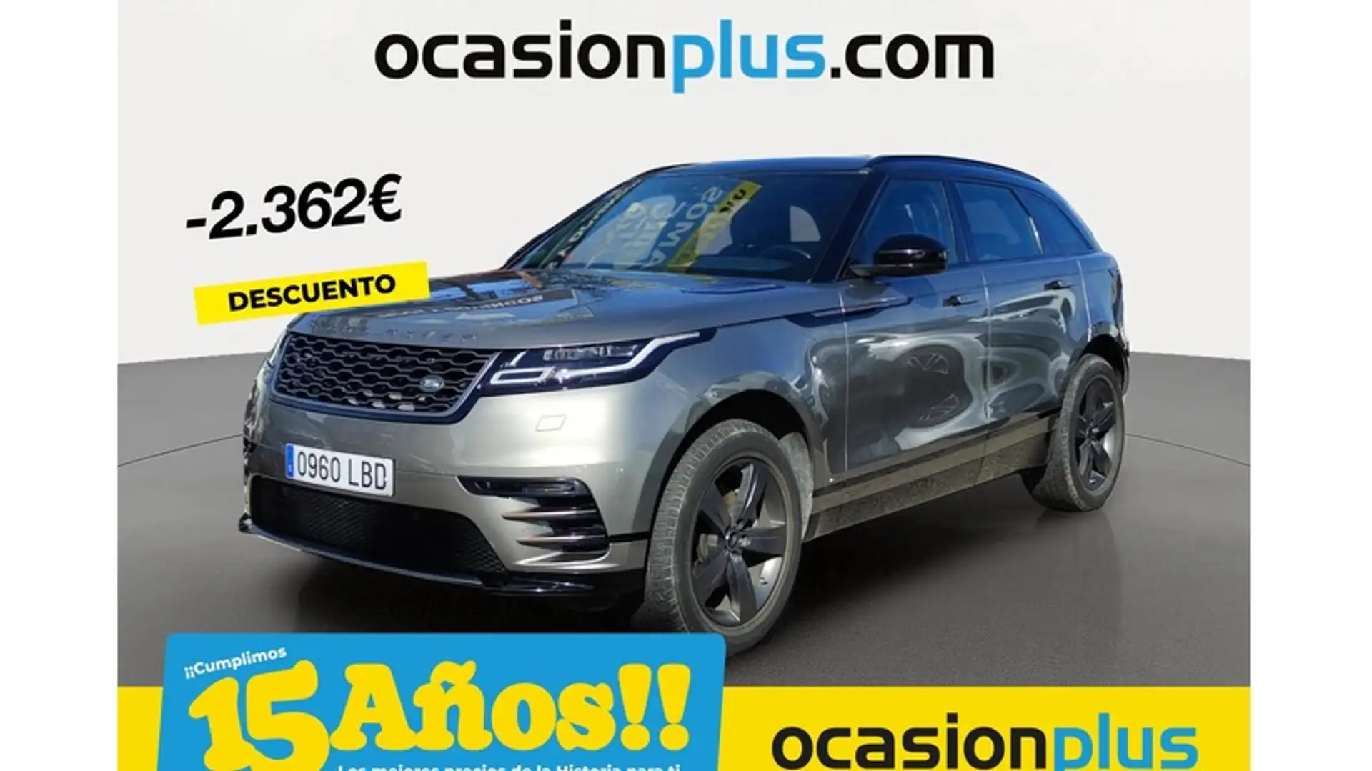 Land Rover Range Rover Velar 2.0D R-Dynamic S 4WD Aut. 180 Gris - 1