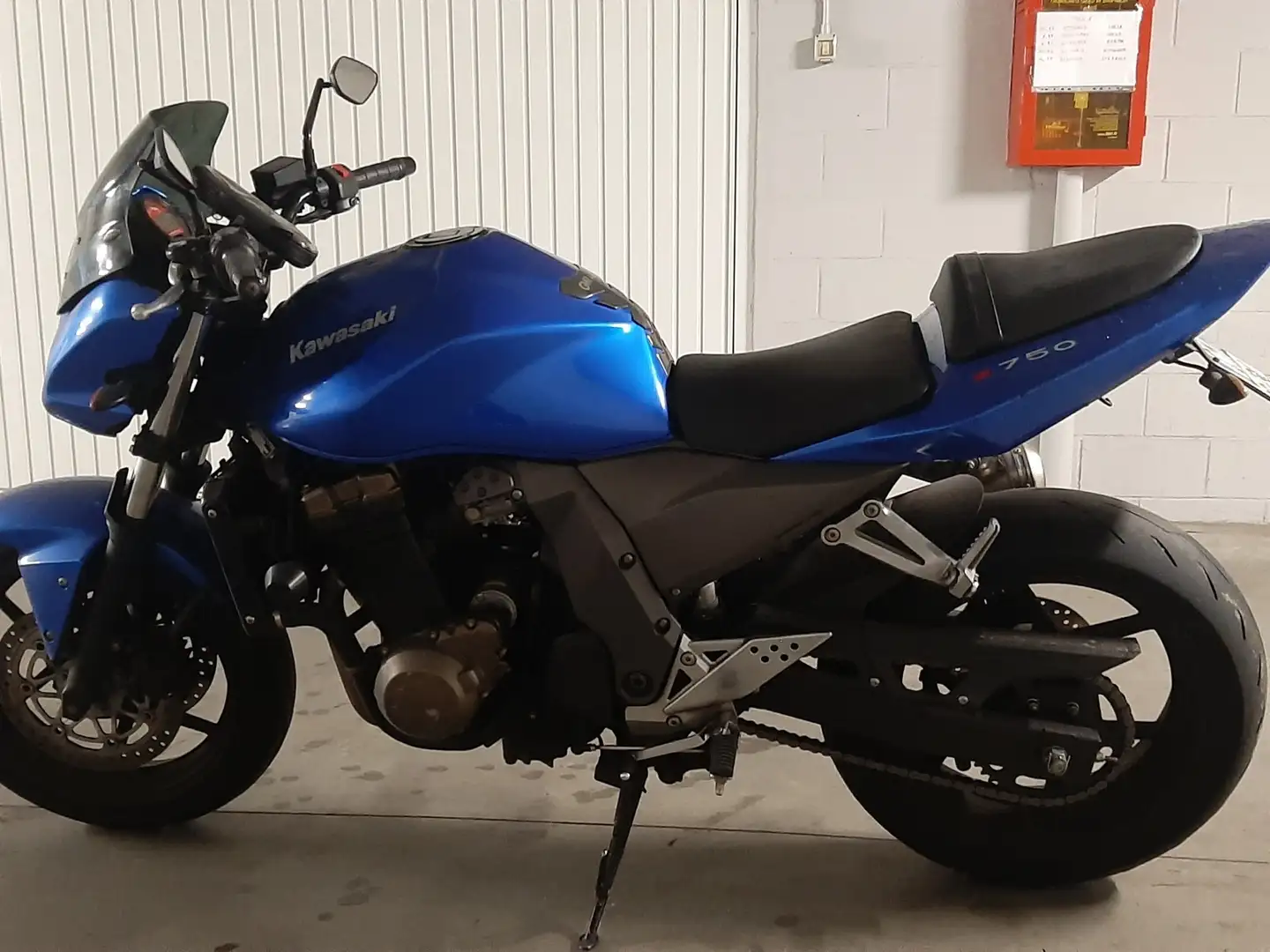 Kawasaki Z 750 Blu/Azzurro - 2