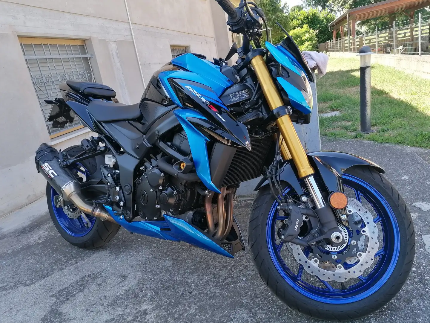 Suzuki GSX-S 750 yugen Albastru - 2