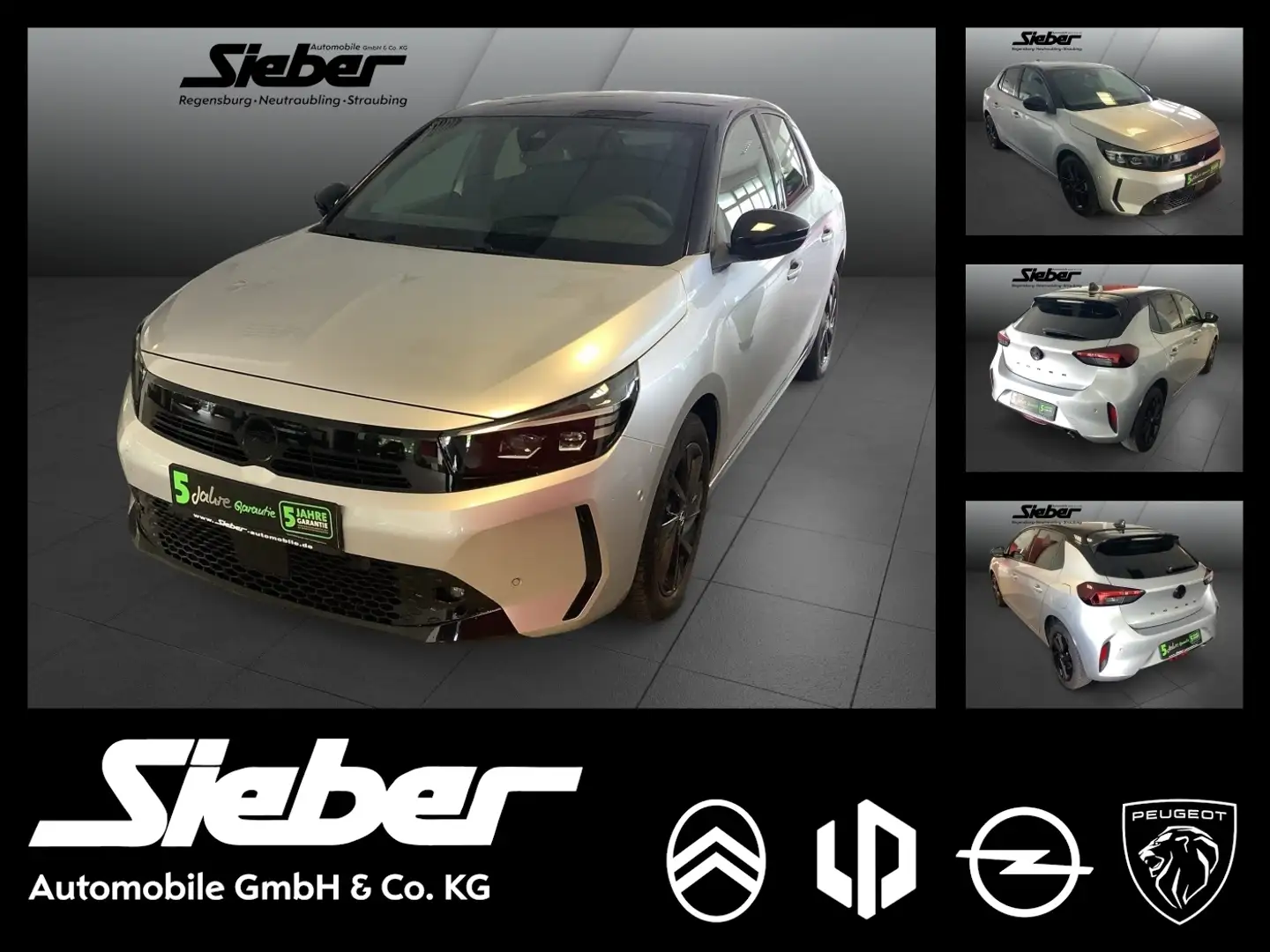 Opel Corsa F 1.2 Turbo GS *Klimaaut*LED*Tempomat* Grijs - 1