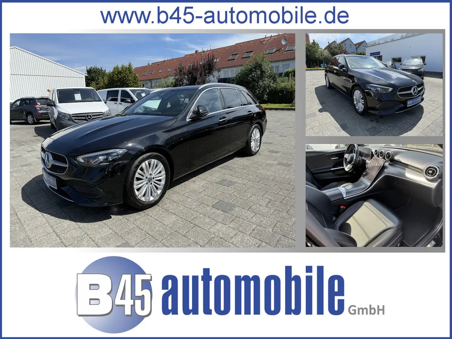 Mercedes-Benz C 220 d T-Modell 9G AVANTGARDE PANO MBUX SPUR Negro - 1