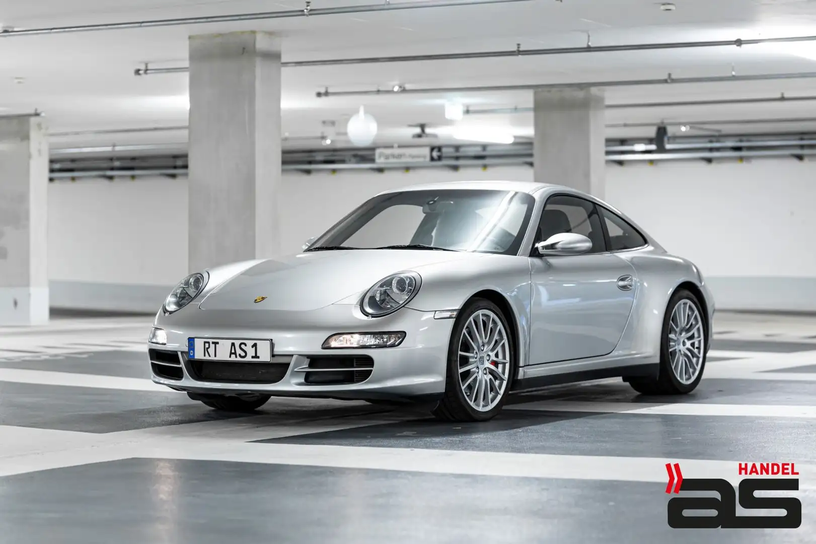 Porsche 997 911 Carrera 4S Coupe *Top|DE|SD|Navi|Xenon* Silber - 1