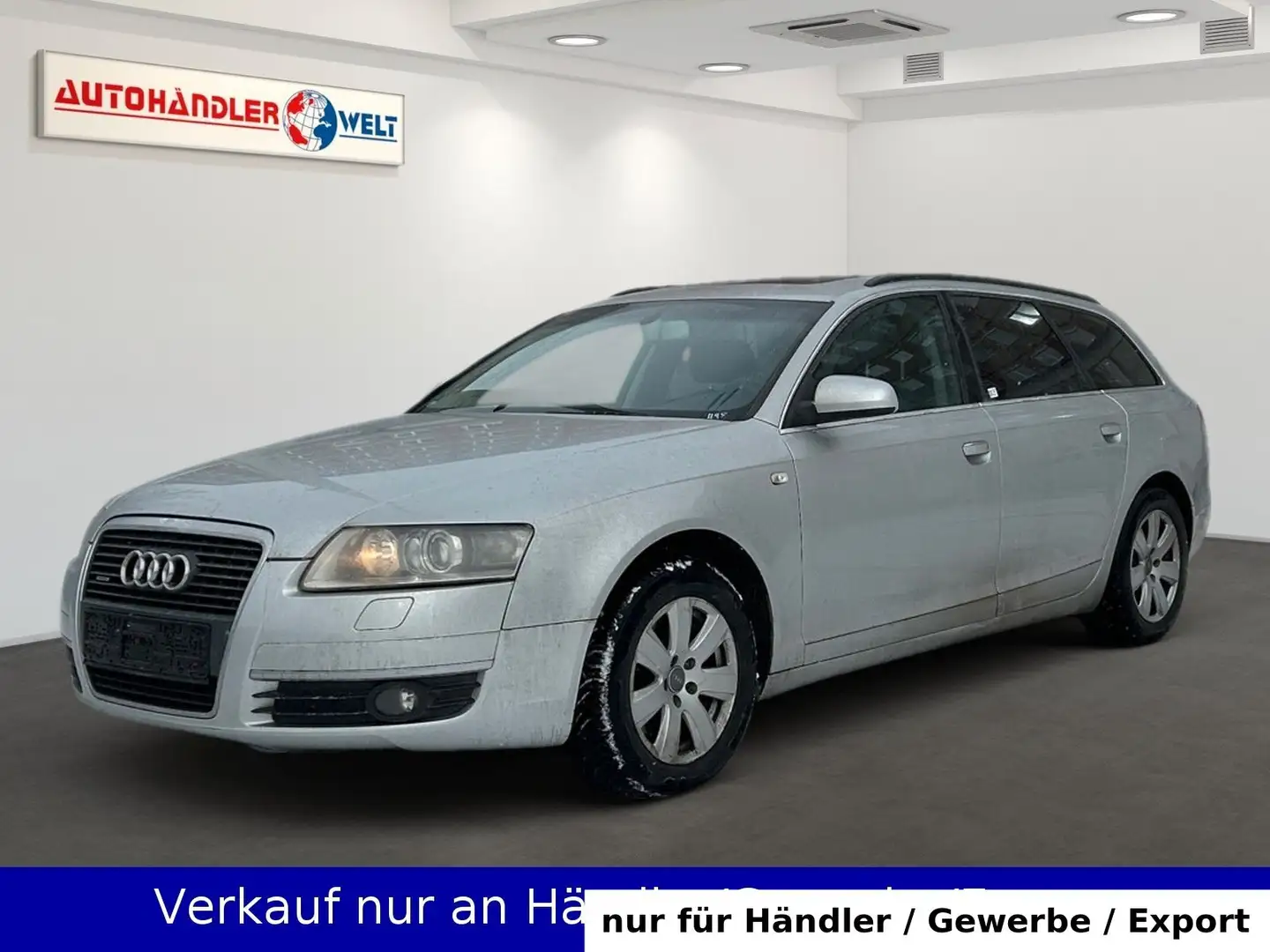 Audi A6 Kombi 2.8 FSI quattro Automatik AAC Xenon PDC Silber - 1