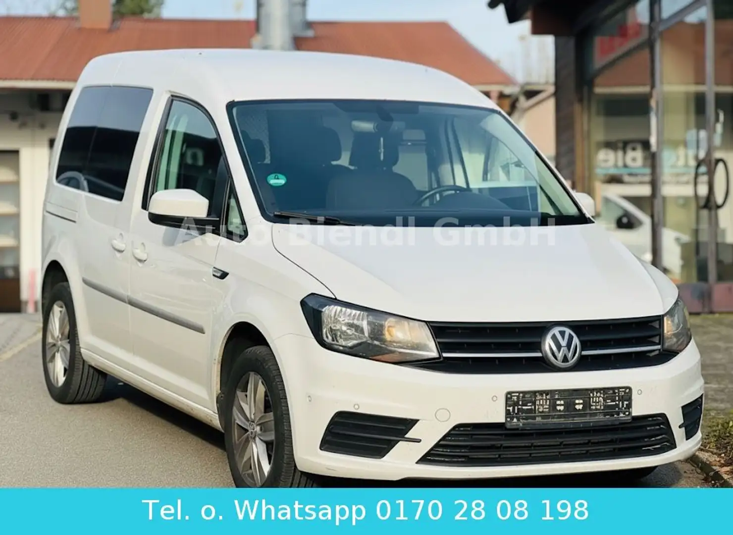 Volkswagen Caddy PKW BMT  DAB Blanc - 2