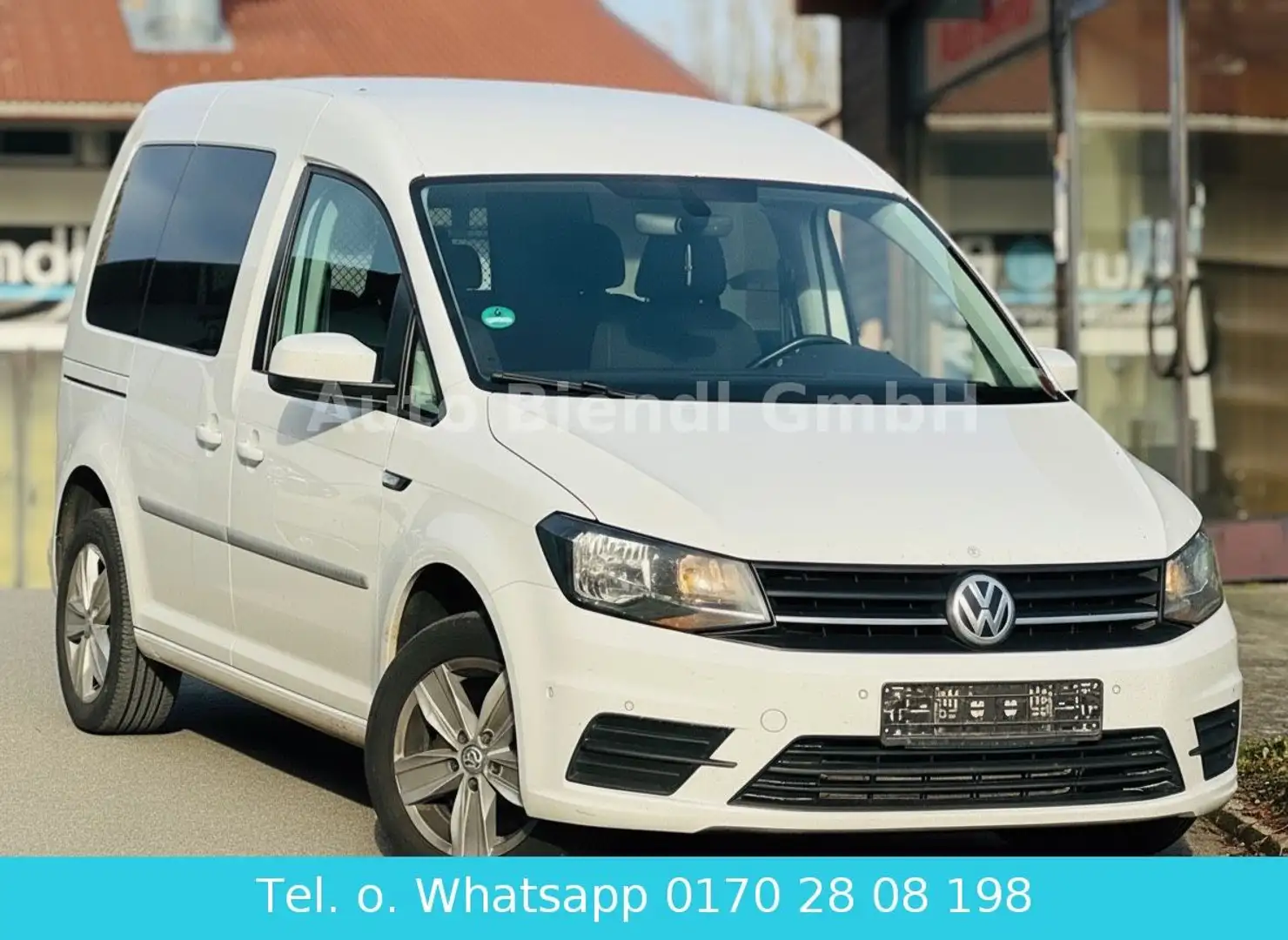 Volkswagen Caddy PKW BMT  DAB Blanc - 1