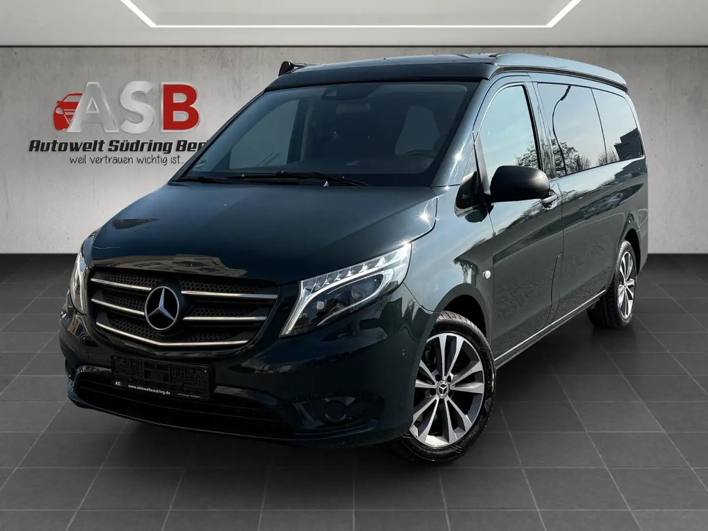 Mercedes-Benz V 250 Vito Marco Polo 119d *Markise*LED*NAVI*Standheiz Grün - 1