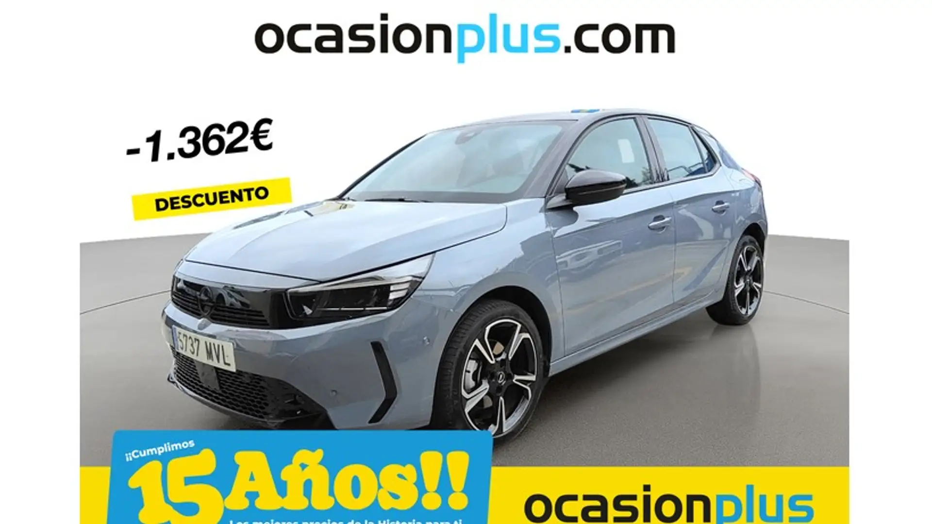 Opel Corsa 1.2T XHL S/S GS 100 Gris - 1