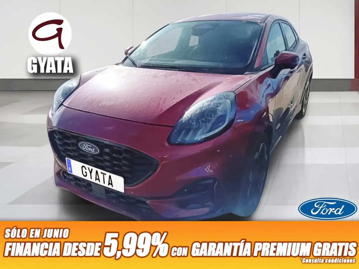 Ford Puma 1.0 EcoBoost MHEV ST-Line X Aut. 155 Rojo - 1