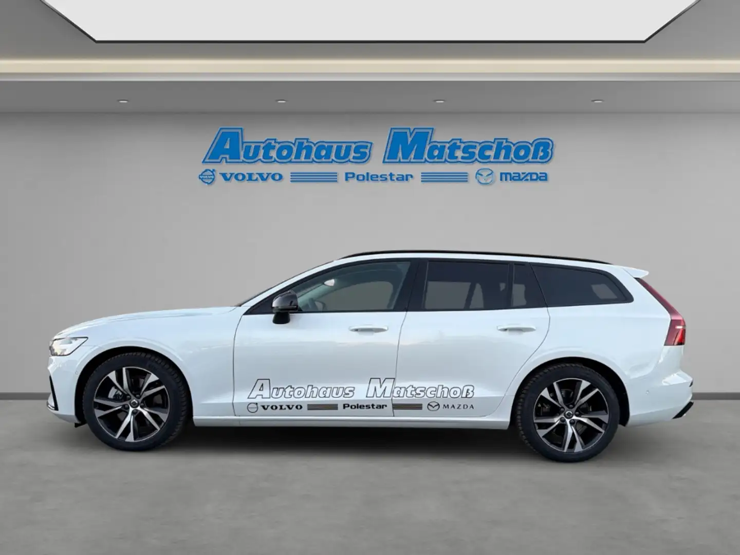 Volvo V60 B4 Plus Dark Leder Navi HarmanKardon 360 Kamera Di Weiß - 2