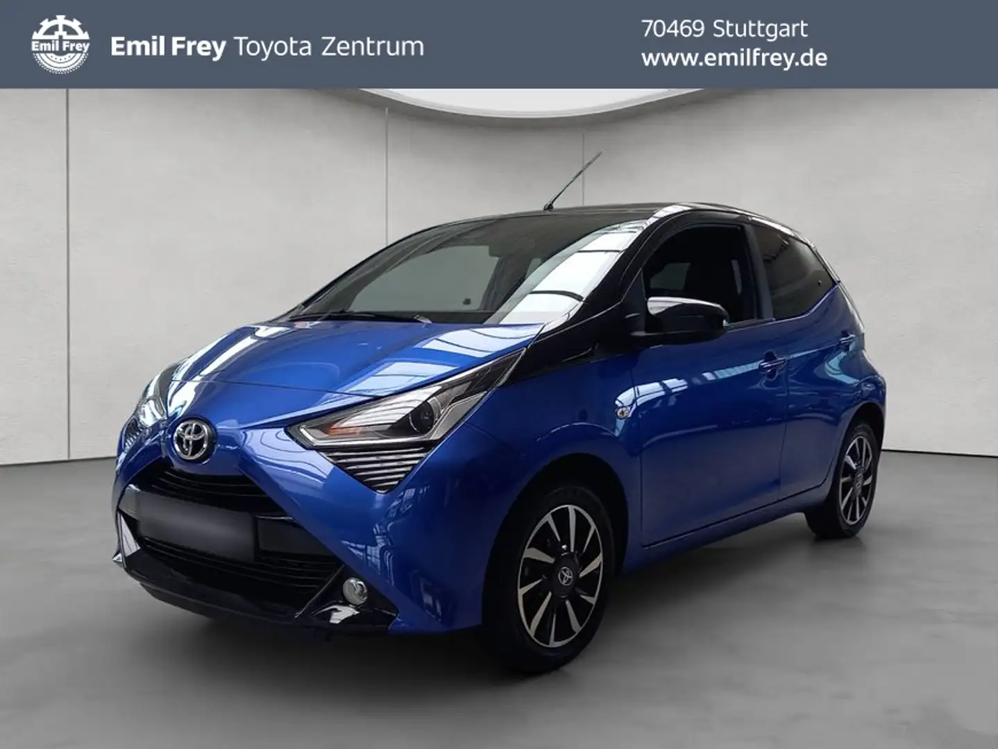 Toyota Aygo X x-shift x-final Blau - 1